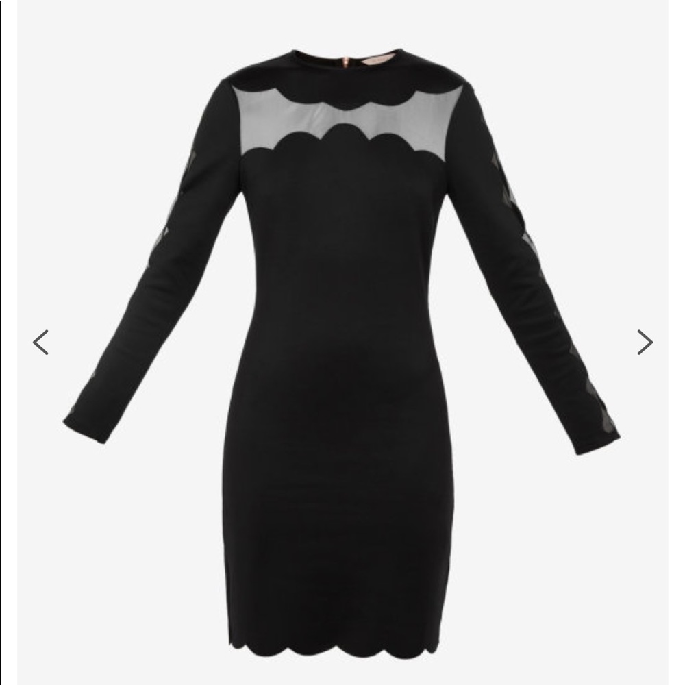 Ted Baker joyous bodycon dress uk size 4 us 10